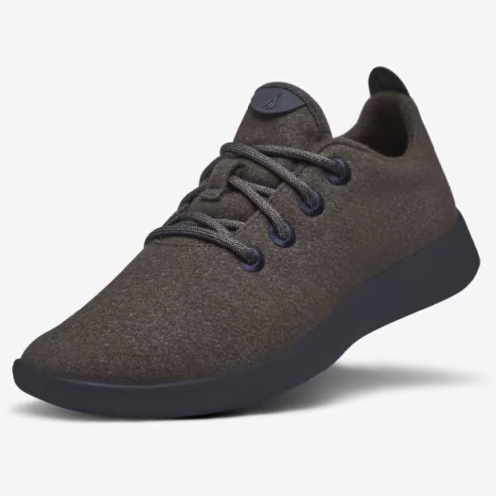 Allbirds Merino Wool Runners Limited Edition Cocoa Dark Navy Sole